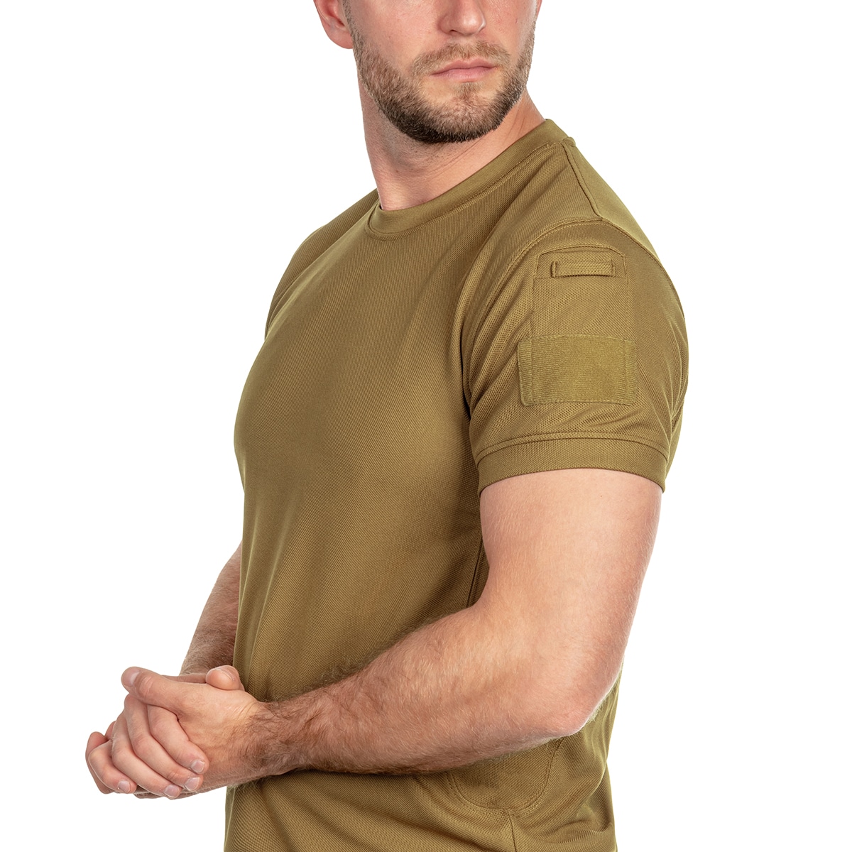 Koszulka termoaktywna Helikon-Tex Tactical T-shirt TopCool - Coyote