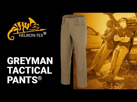 Spodnie Helikon Greyman Tactical DuraCanvas - Black 