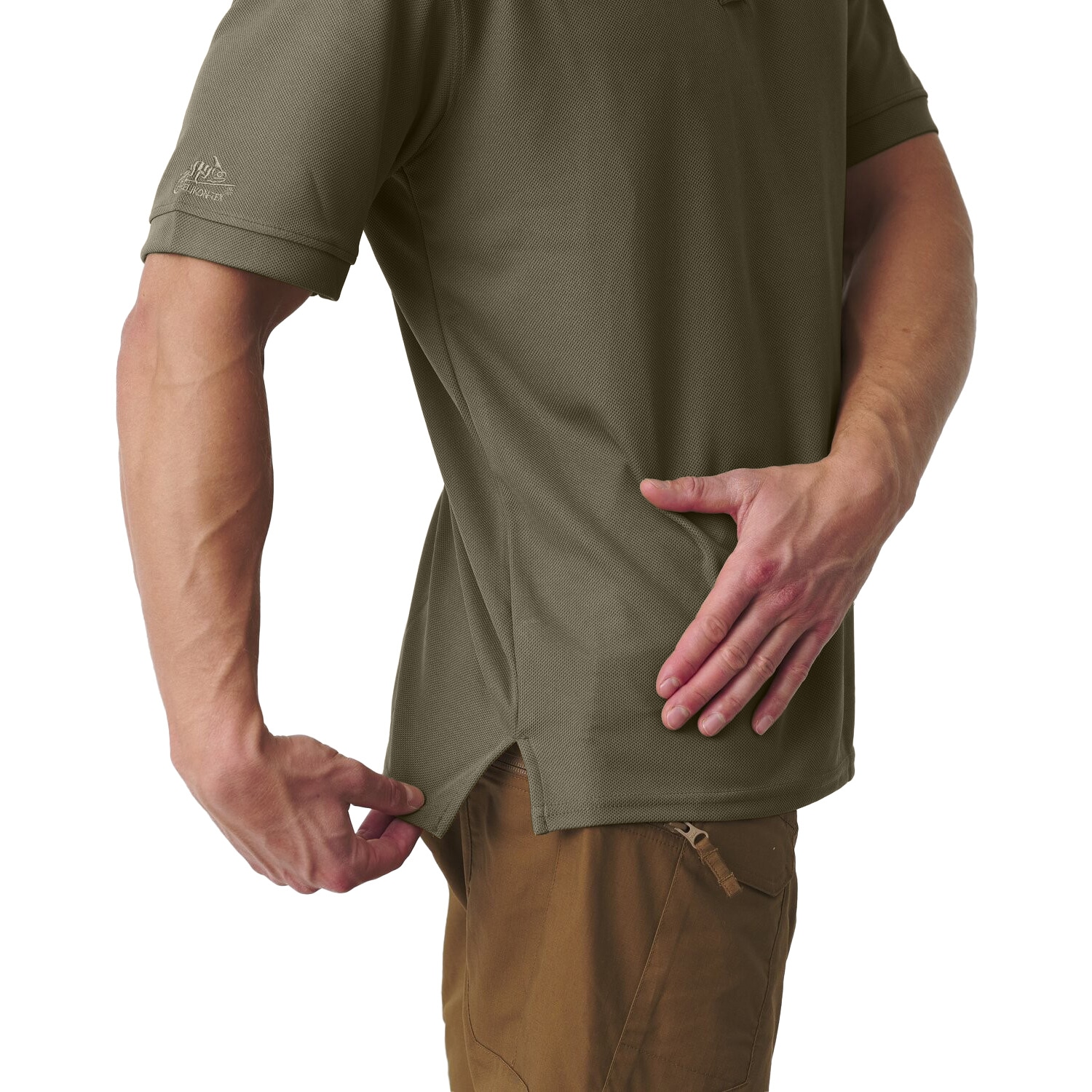 Koszulka termoaktywna Polo Helikon UTL TopCool - Adaptive Green