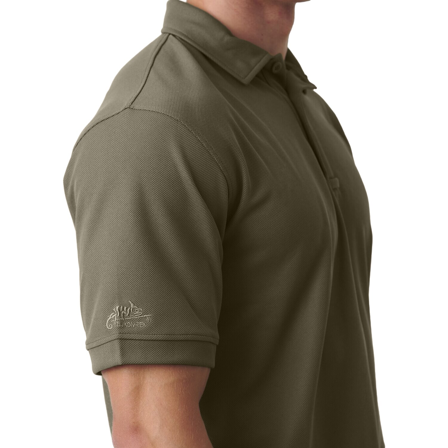 Koszulka termoaktywna Polo Helikon UTL TopCool - Adaptive Green