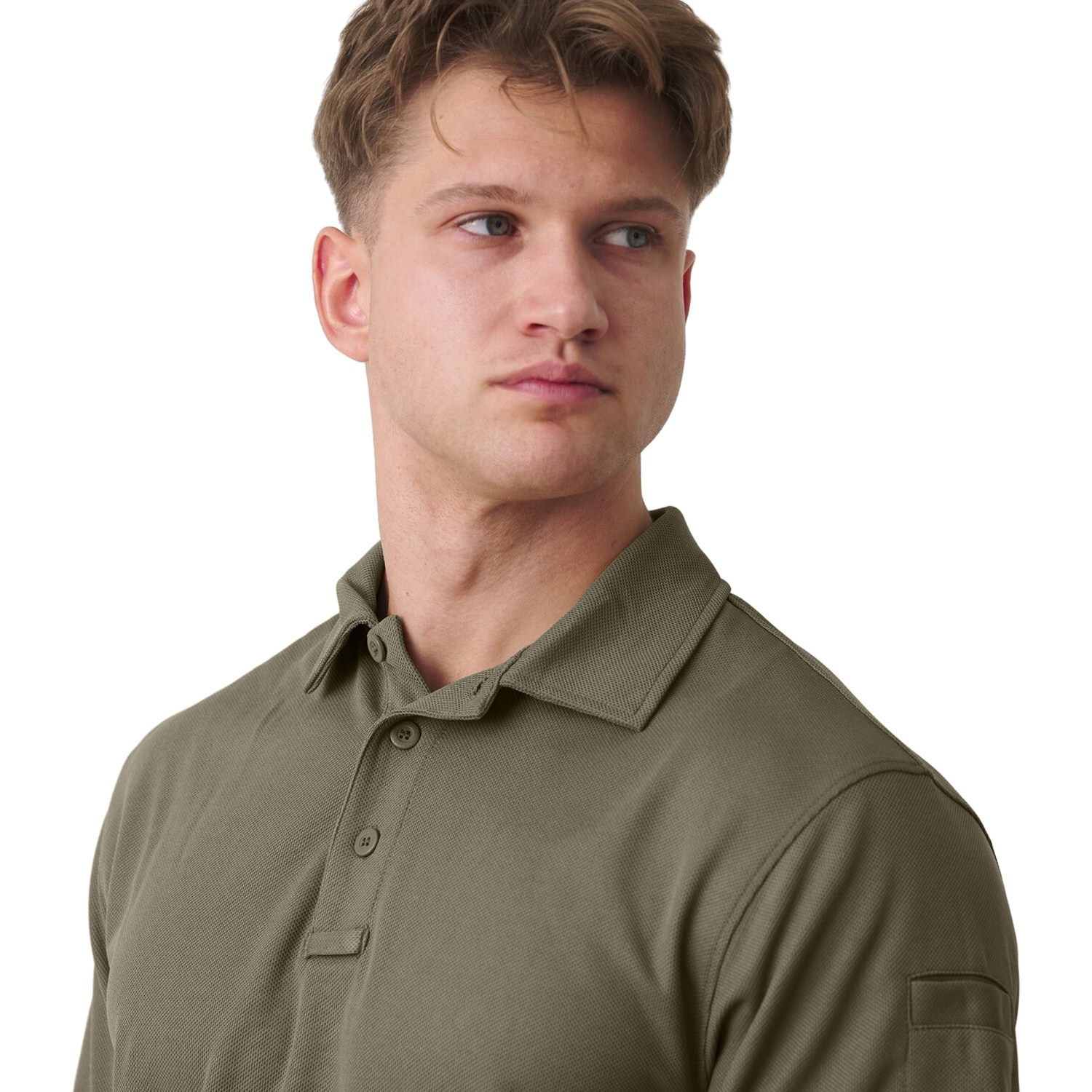 Koszulka termoaktywna Polo Helikon UTL TopCool - Adaptive Green