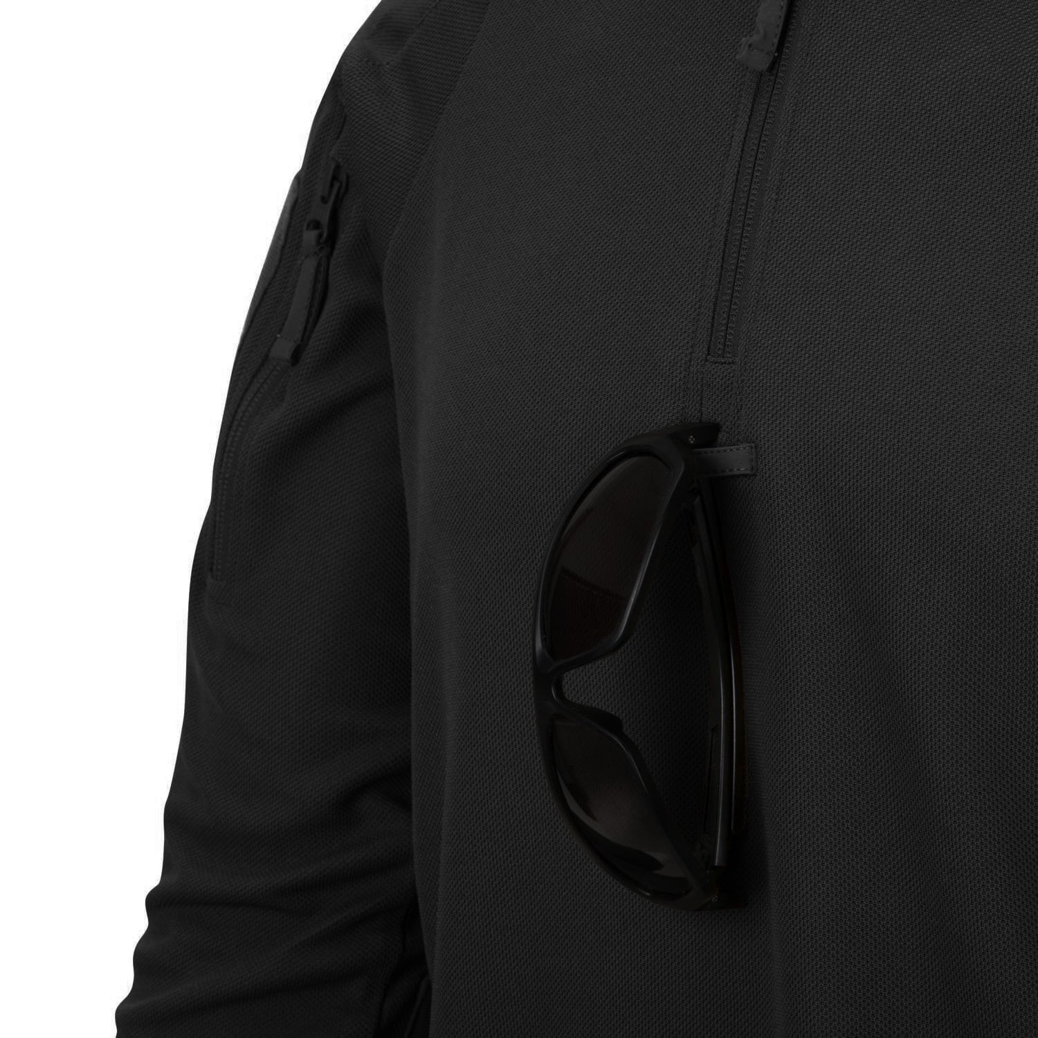 Koszulka polo Helikon-Tex Range Long Sleeve - Black