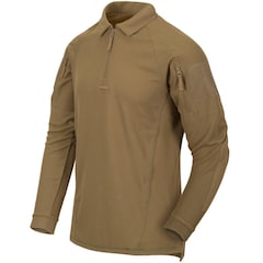 Koszulka polo Helikon Range Long Sleeve - Coyote