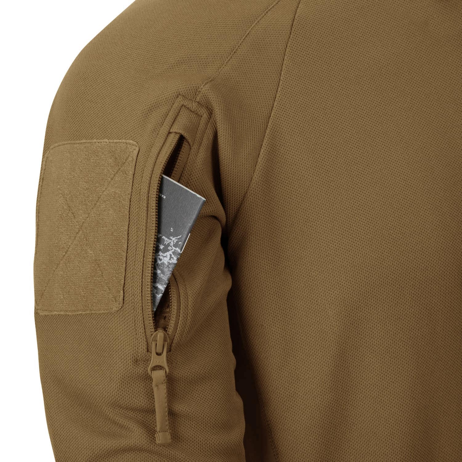 Koszulka polo Helikon-Tex Range Long Sleeve - Coyote