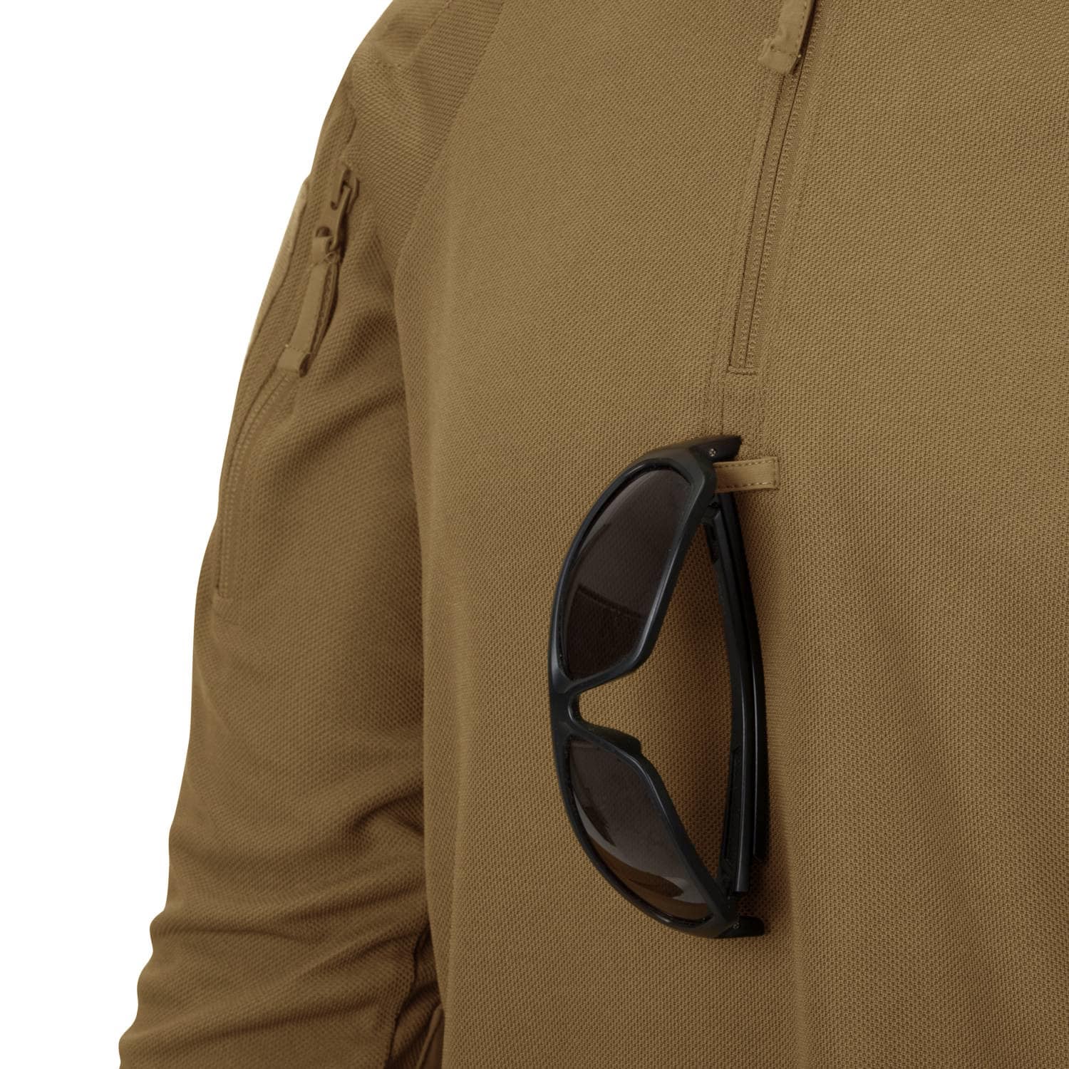 Koszulka polo Helikon-Tex Range Long Sleeve - Coyote