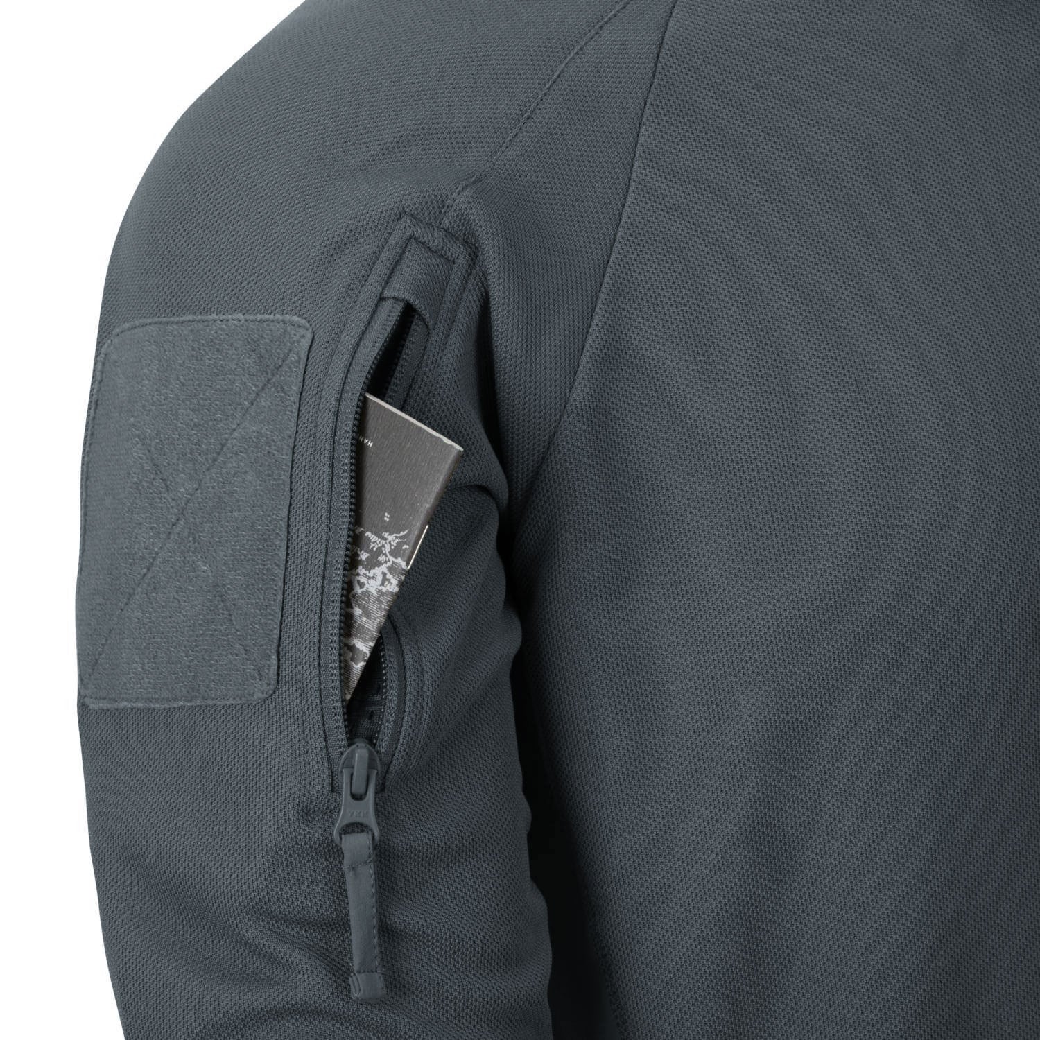 Koszulka polo Helikon-Tex Range Long Sleeve - Shadow Grey