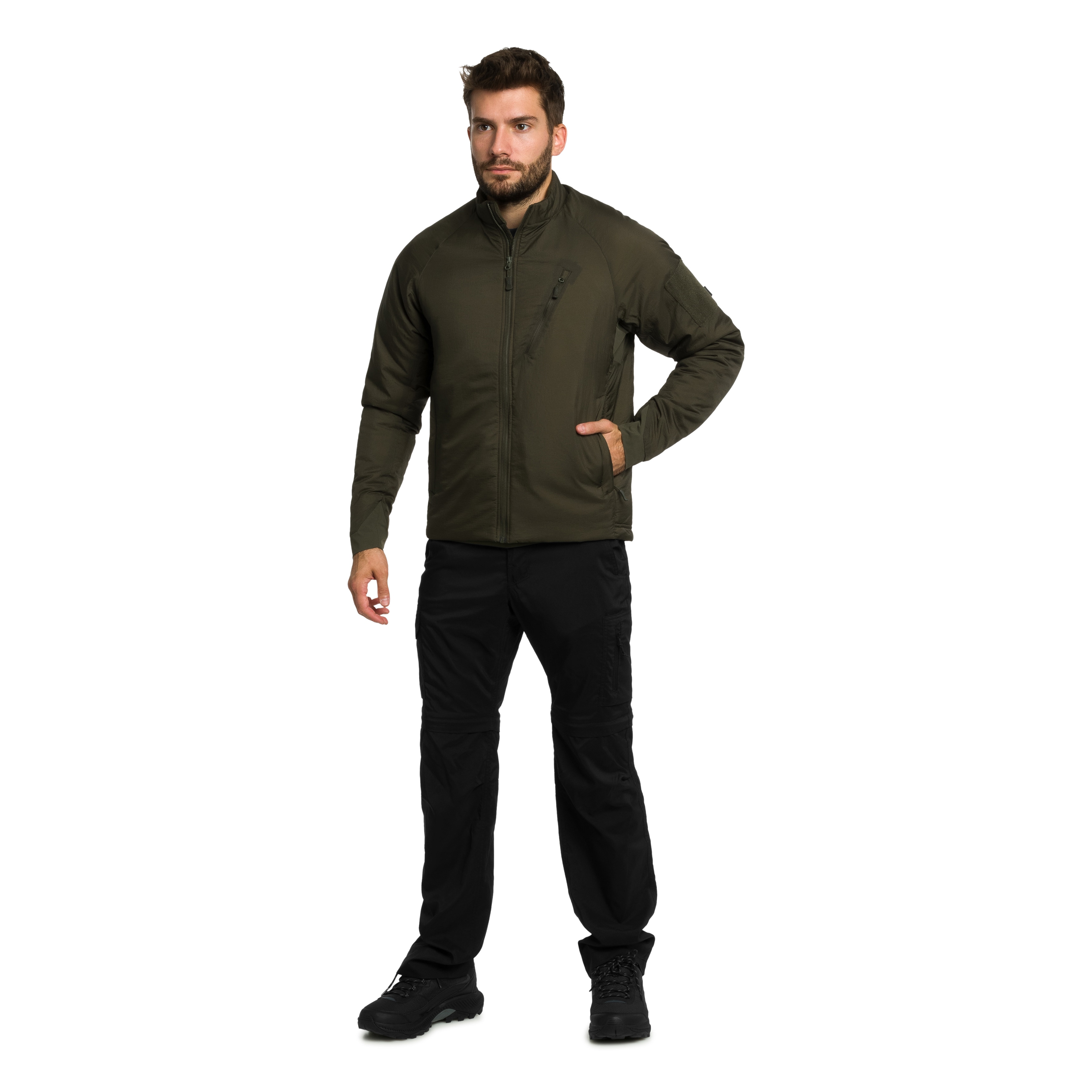 Kurtka Helikon-Tex Wolfhound Climashield Apex - Taiga Green