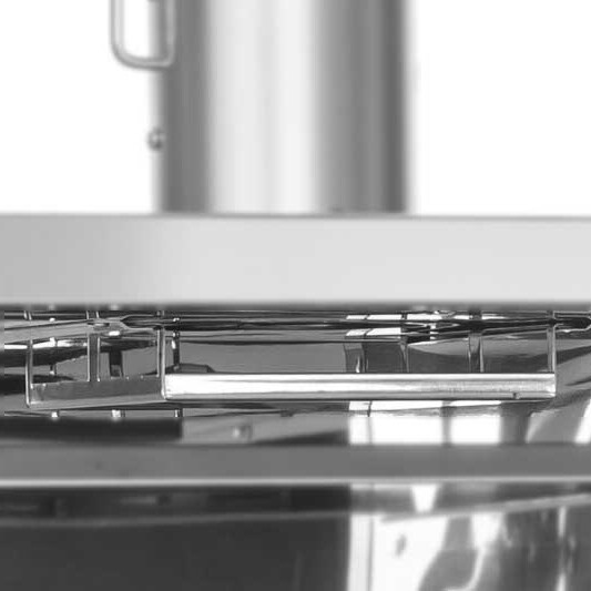 Smoker elektryczny Borniak Timer Inox BBQ v 1.4 - 150 l