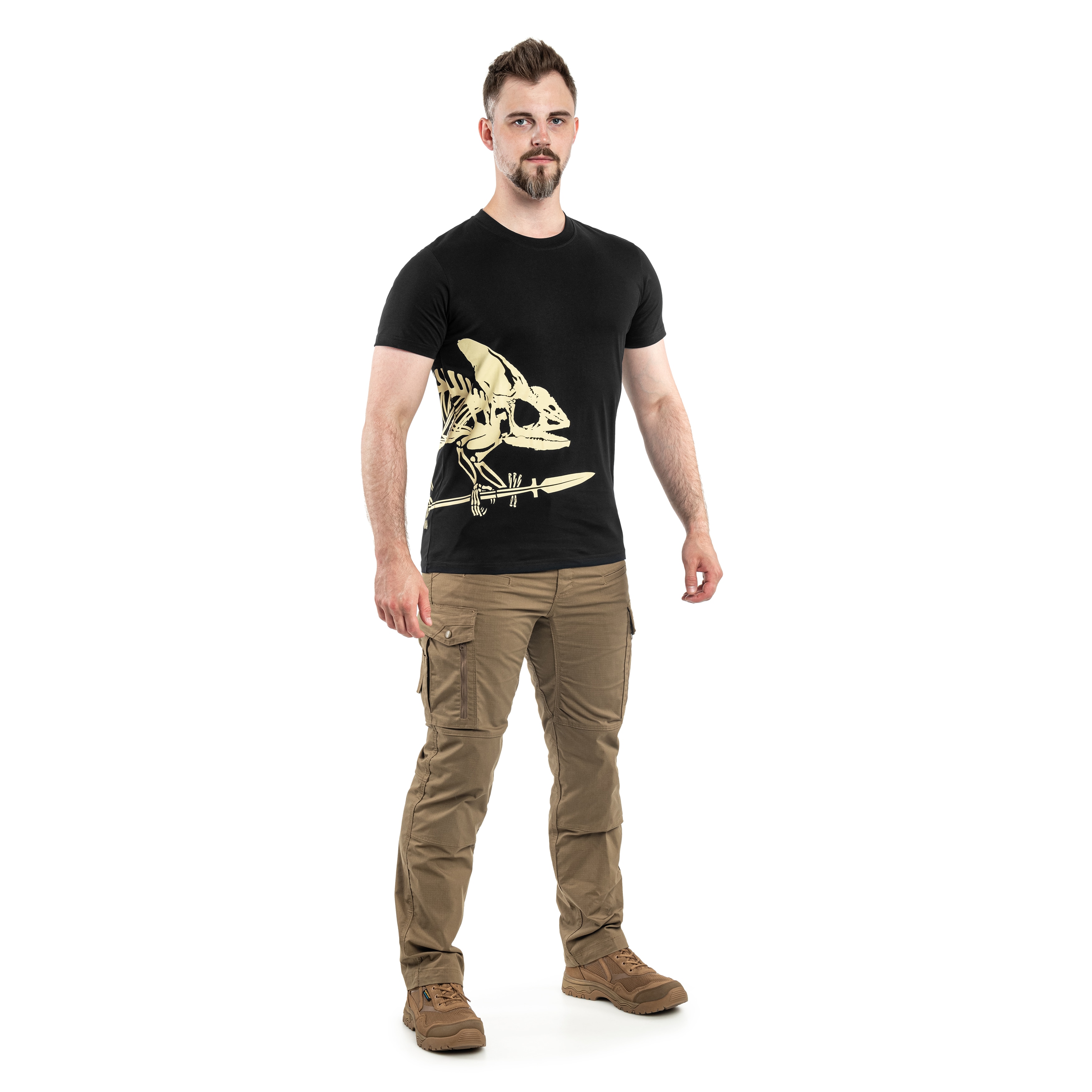 Koszulka T-shirt Helikon-Tex Full Body Skeleton - Black