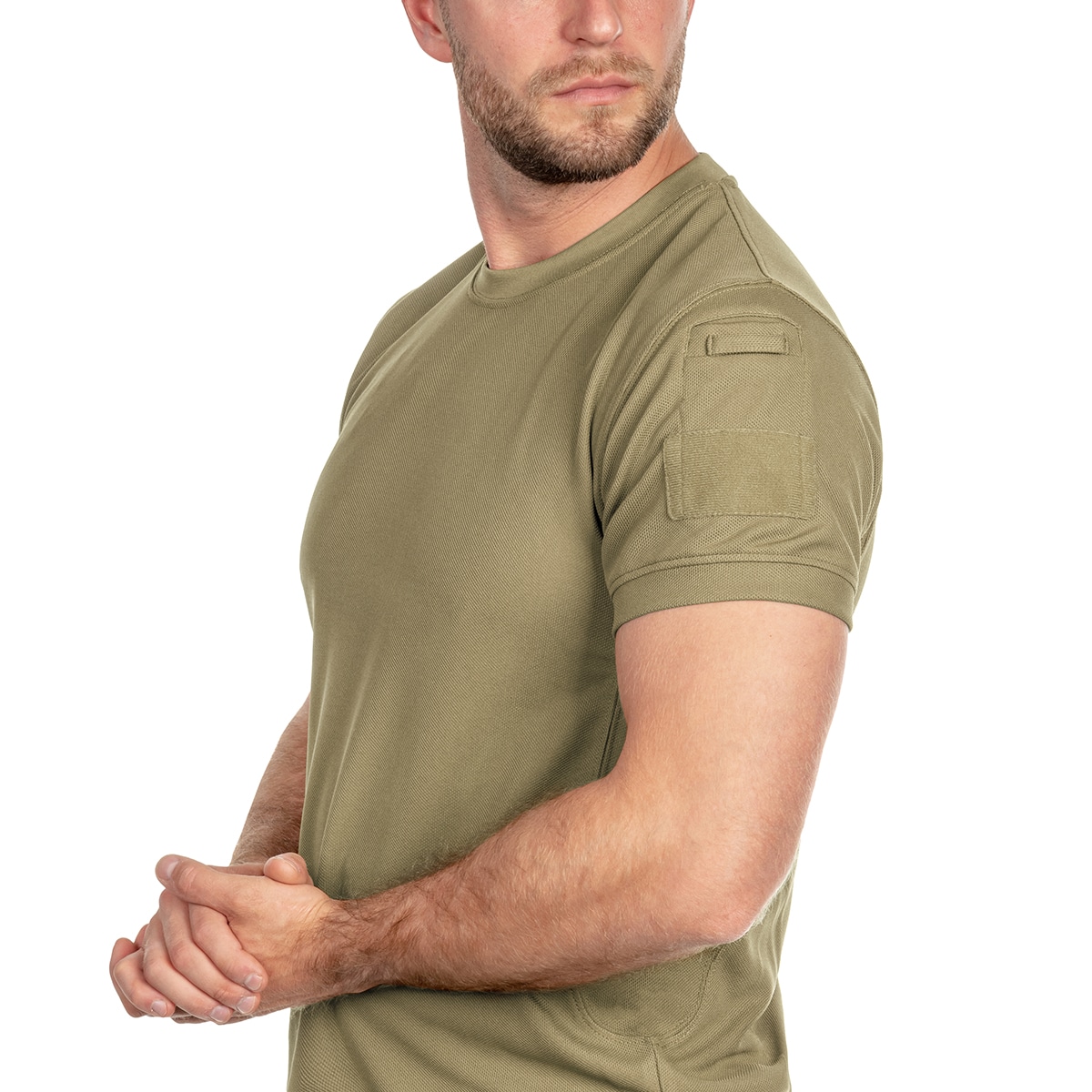 Термоактивна футболка Helikon-Tex Tactical T-shirt TopCool - Khaki