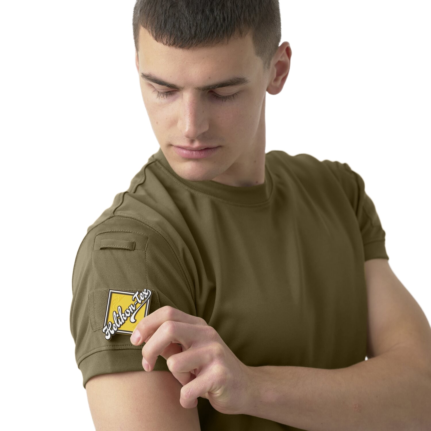 Koszulka termoaktywna Helikon-Tex Tactical T-shirt TopCool Lite - Olive Green