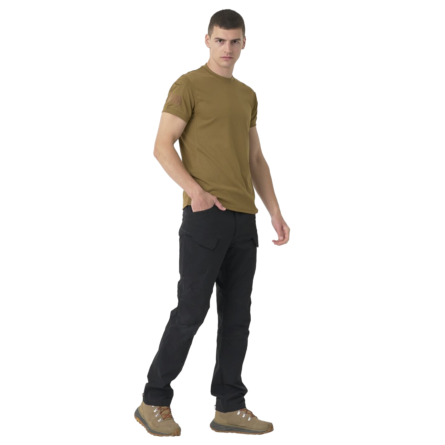 Koszulka termoaktywna Helikon-Tex Tactical T-shirt TopCool Lite - Coyote