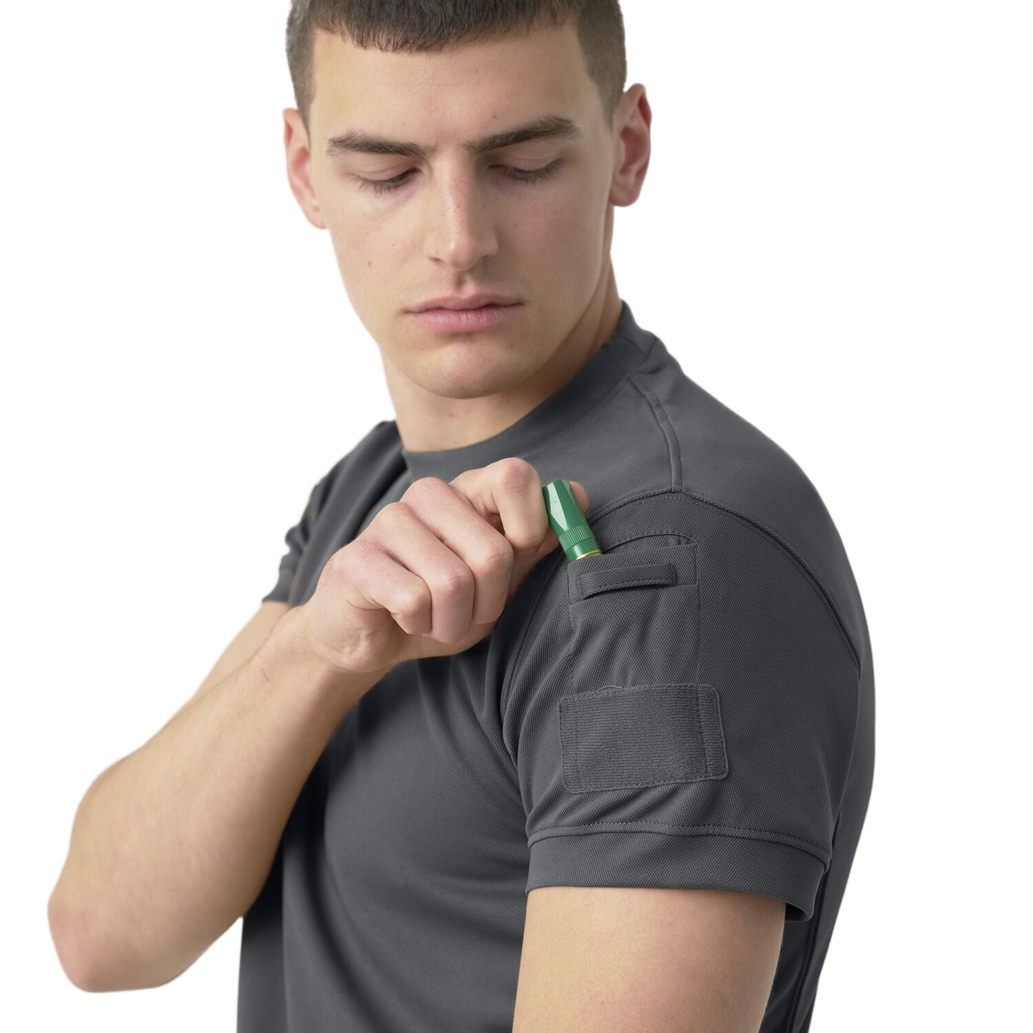 Koszulka termoaktywna Helikon-Tex Tactical T-shirt TopCool Lite - Shadow Grey