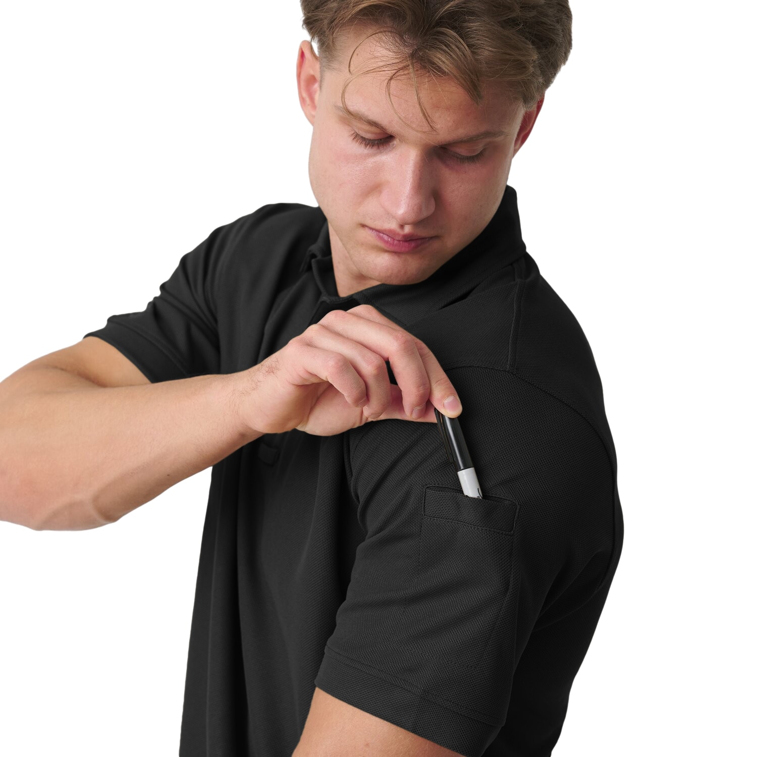 Koszulka termoaktywna Polo Helikon UTL TopCool Lite - Black