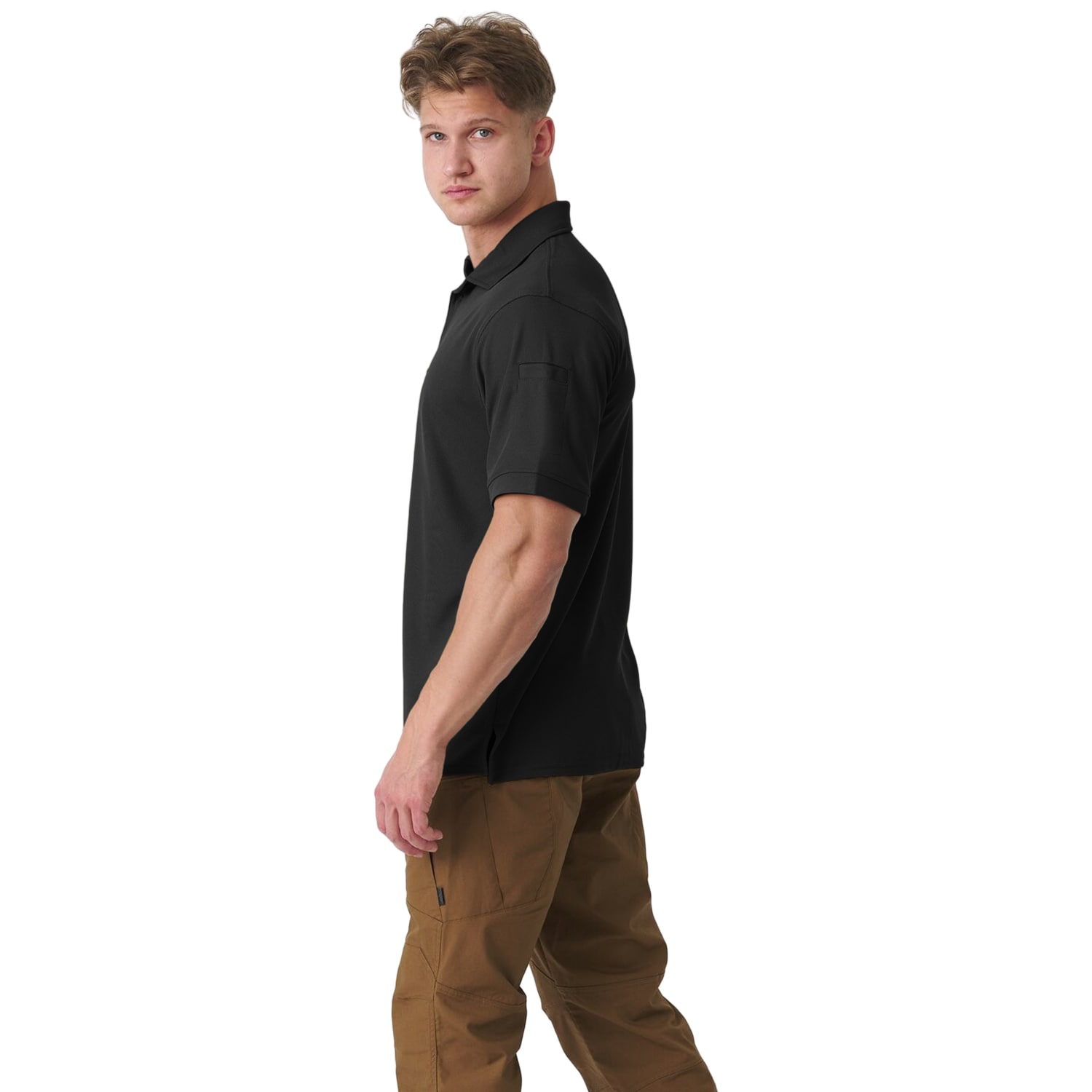 Koszulka termoaktywna Polo Helikon UTL TopCool Lite - Black