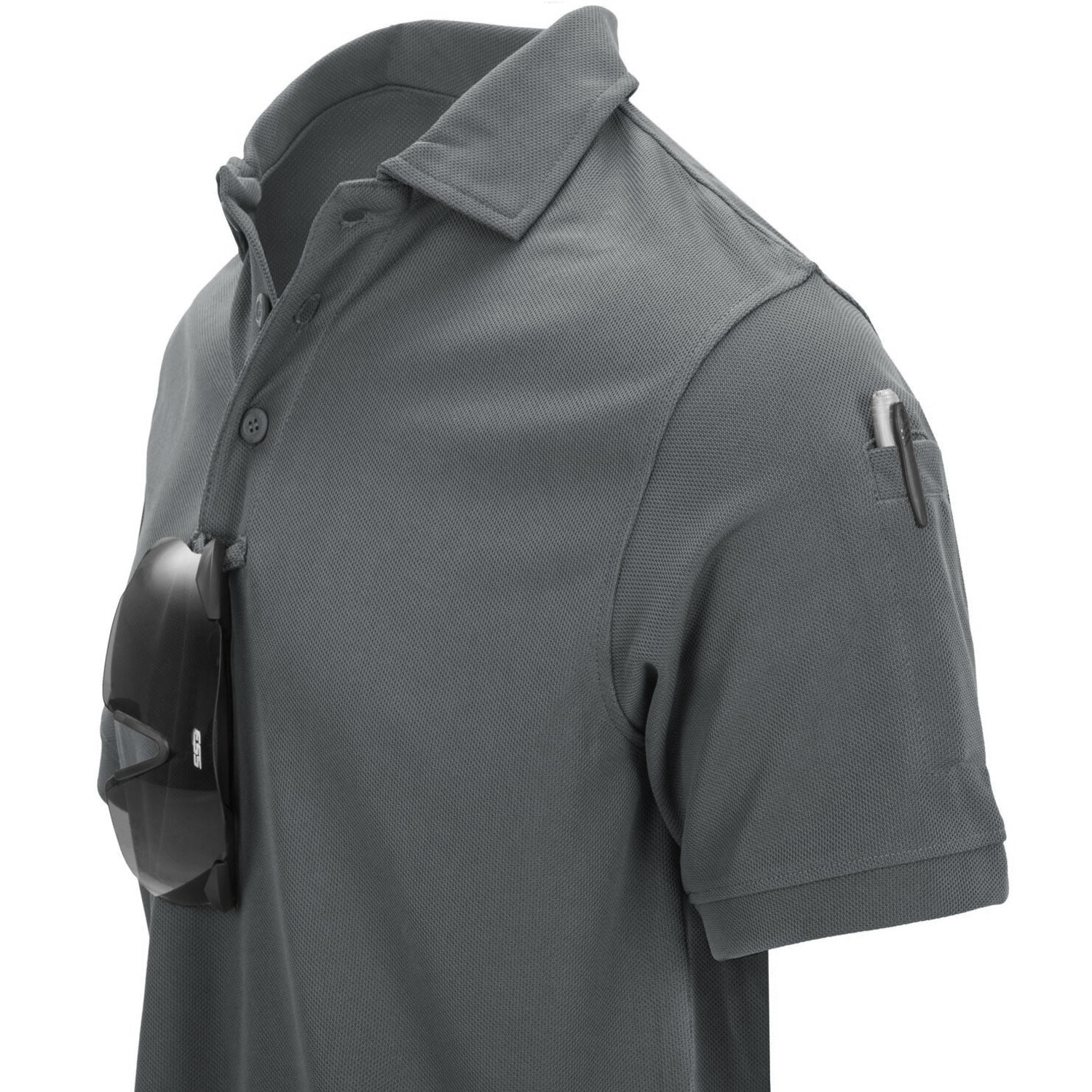 Термоактивна футболка Поло Helikon UTL TopCool Lite - Shadow Grey