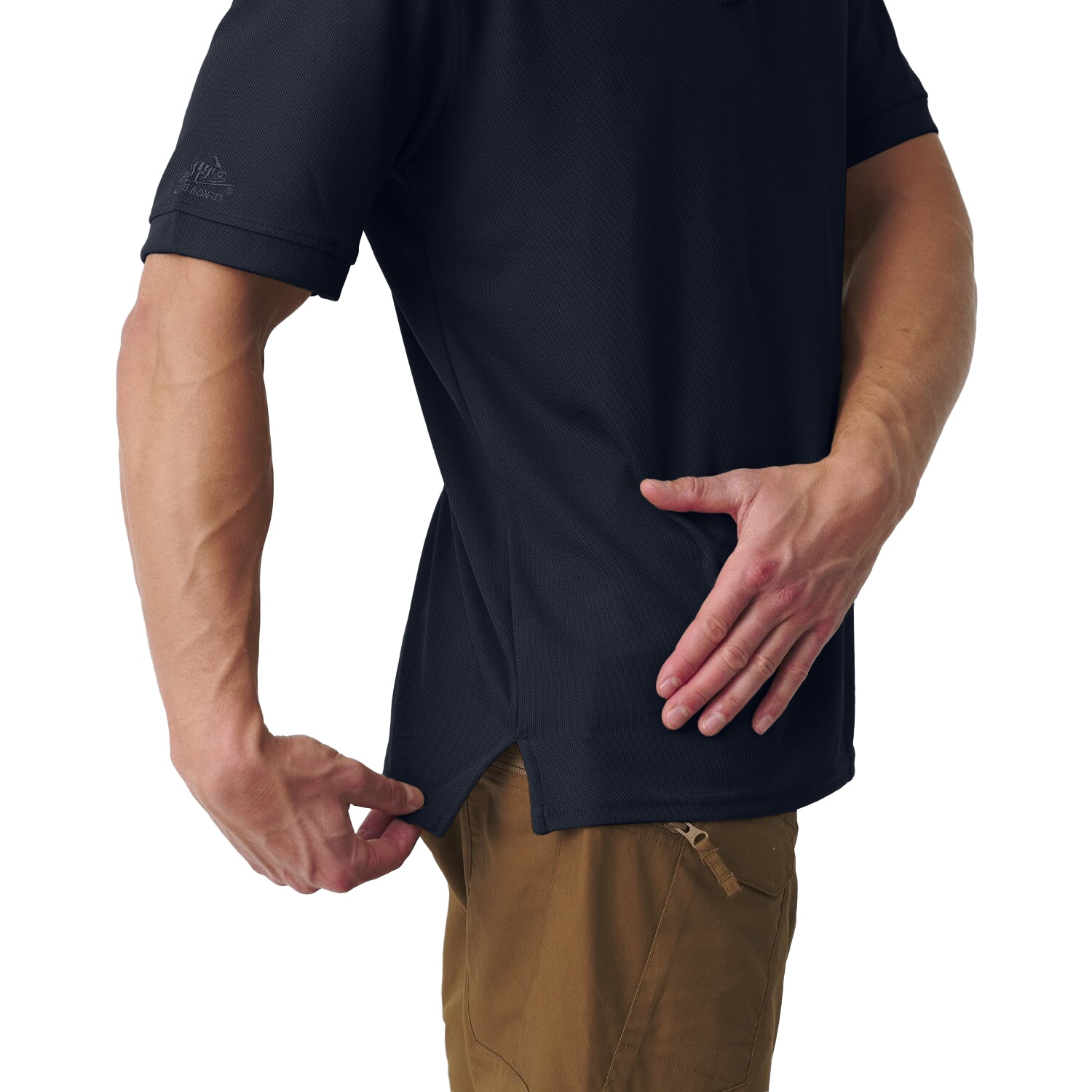 Термоактивна футболка Поло Helikon UTL TopCool Lite - Navy Blue