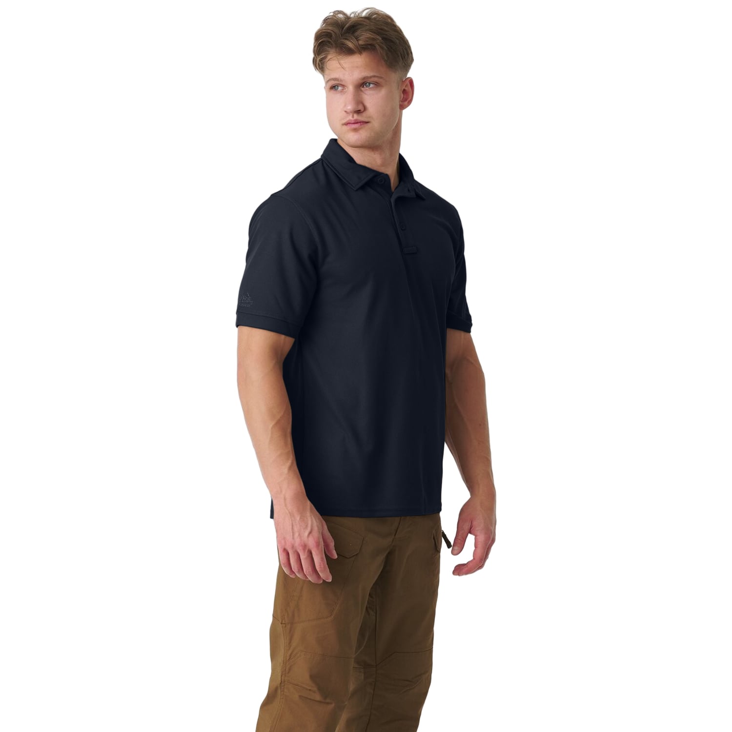 Термоактивна футболка Поло Helikon UTL TopCool Lite - Navy Blue