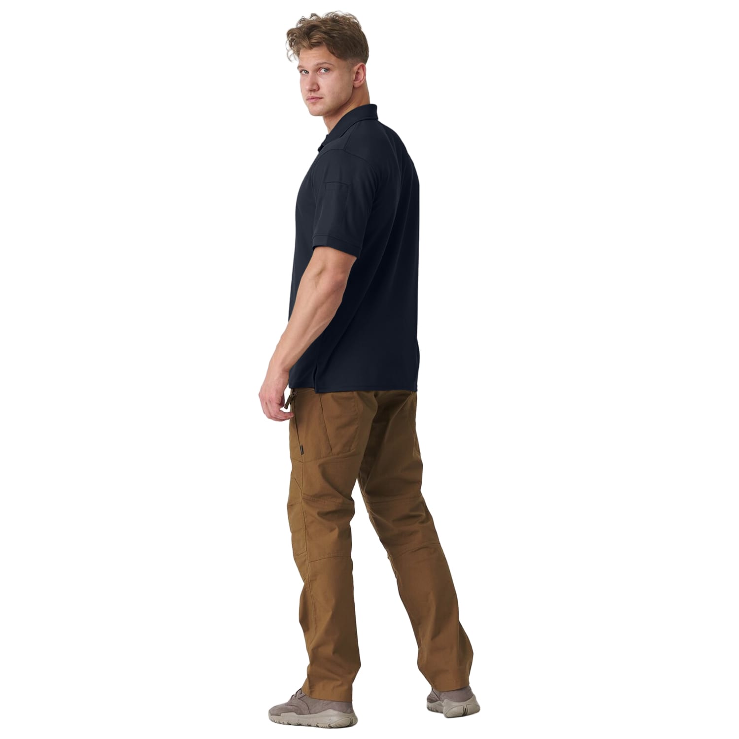 Термоактивна футболка Поло Helikon UTL TopCool Lite - Navy Blue
