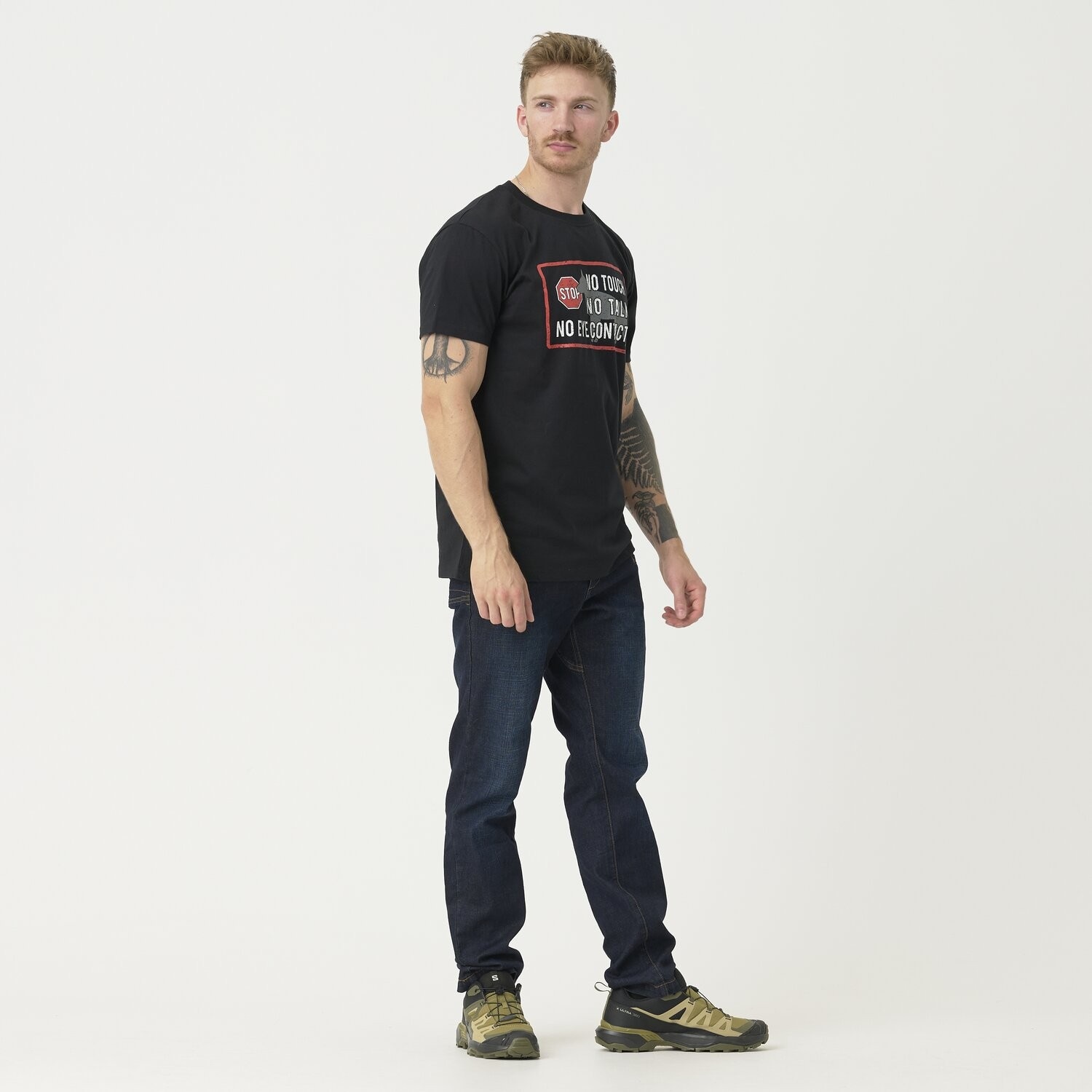 Koszulka T-shirt Helikon-Tex K9 - No Touch - Black