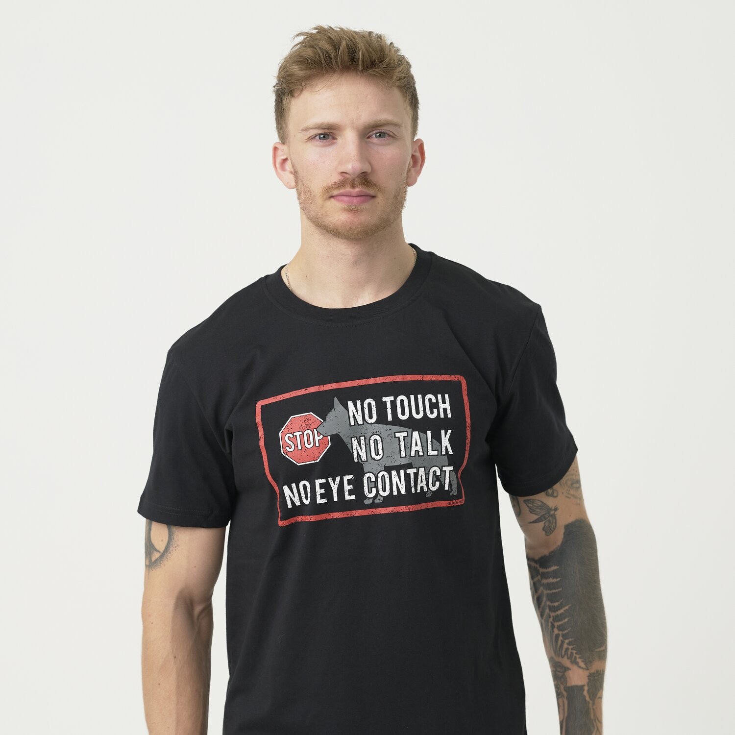 Koszulka T-shirt Helikon-Tex K9 - No Touch - Black