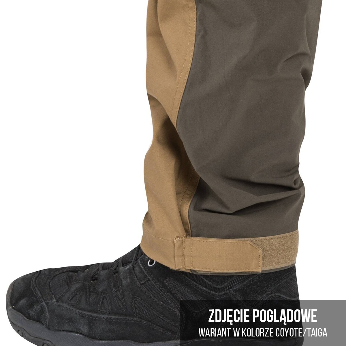 Spodnie Helikon-Tex Hybrid Outback DuraCanvas - Coyote/Black