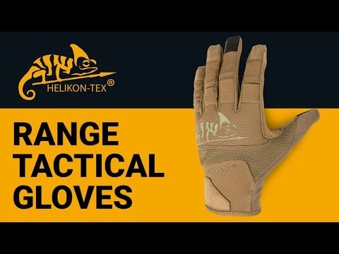 Rękawice Helikon Range Tactical - Coyote/Adaptive Green