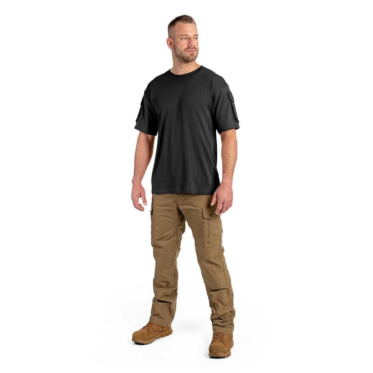 Футболка T-shirt Mil-Tec Tactical - Black
