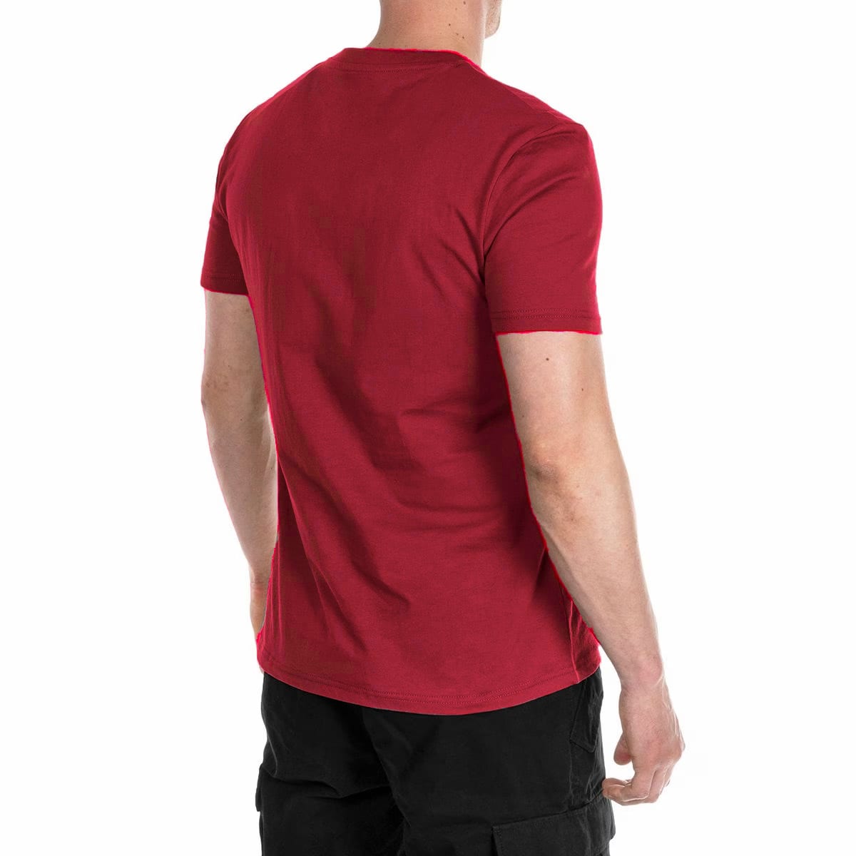 Koszulka T-shirt Helikon-Tex - Red/Black Melange