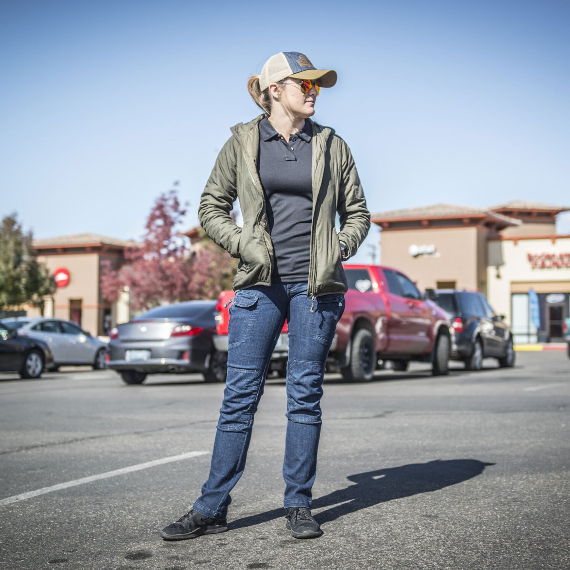 Koszulka termoaktywna Polo Helikon-Tex Women's UTL TopCool Lite - Shadow Grey