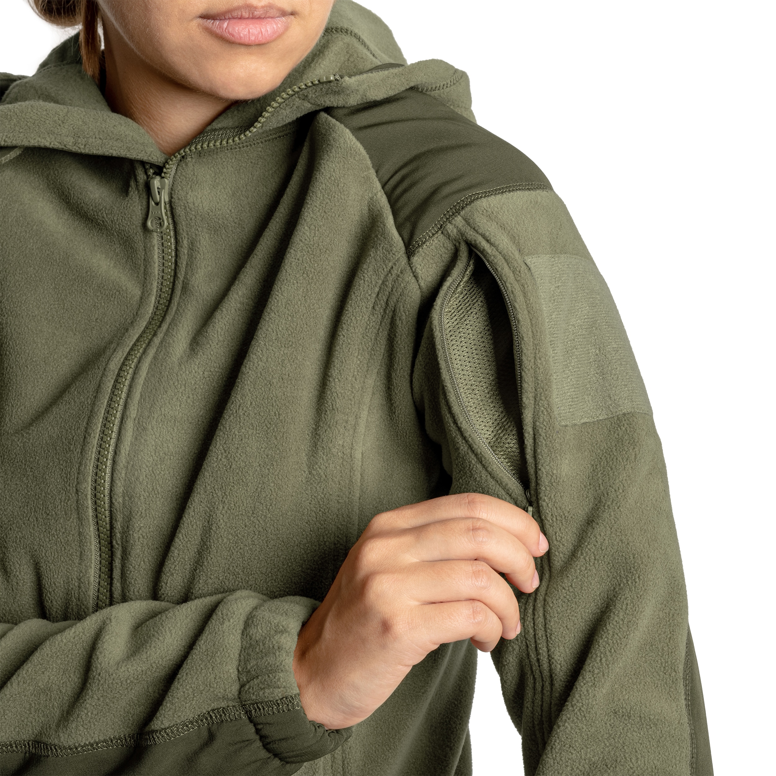 Жіноча флісова кофта Helikon-Tex Cumulus Heavy Fleece - Taiga Green