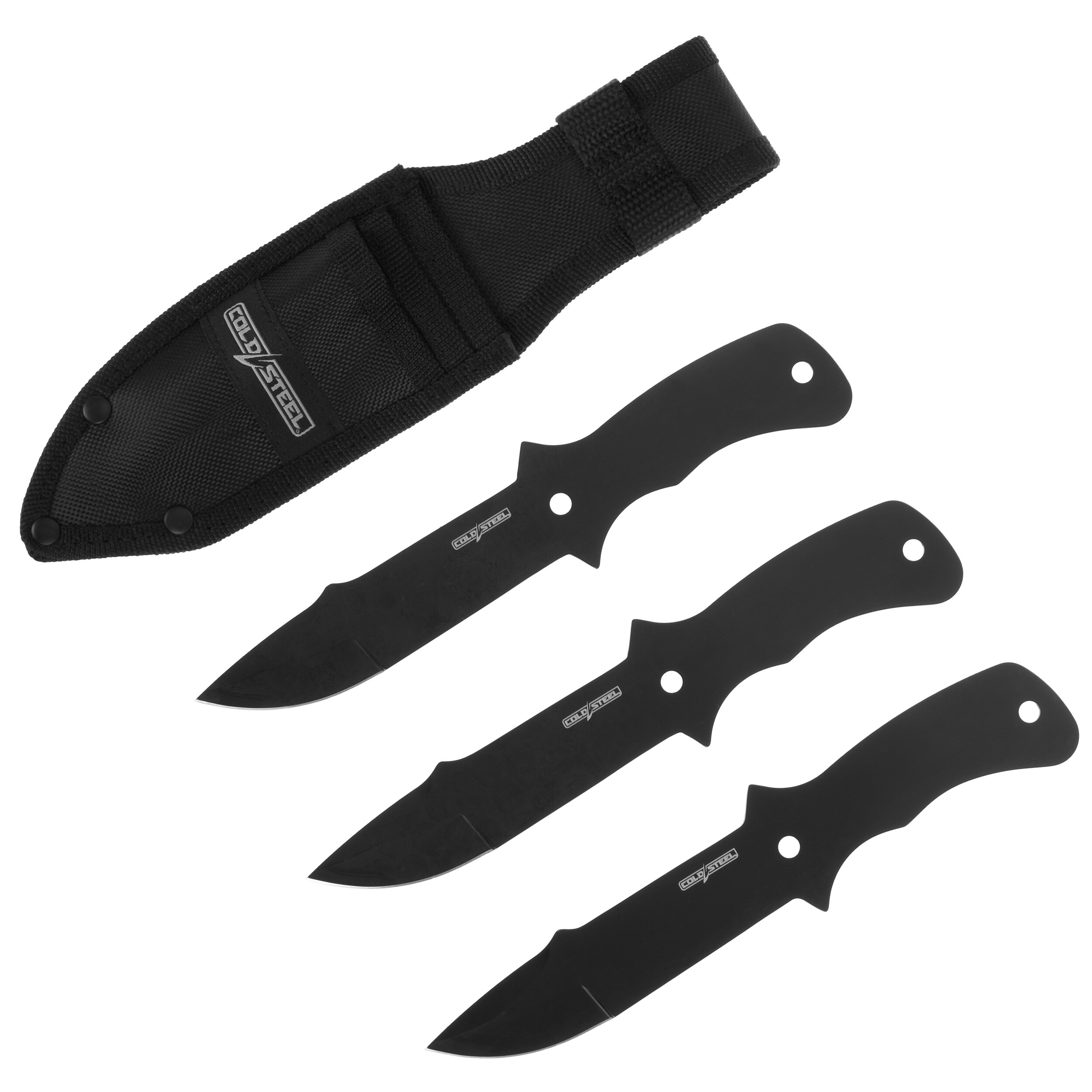 Метальний ніж Cold Steel Drop-Point 420 - 3 шт.