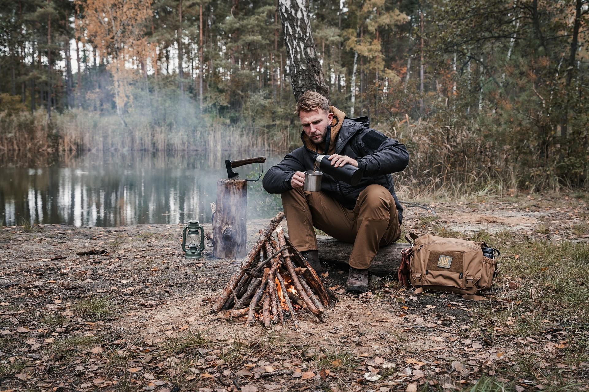 Spodnie Helikon Pilgrim - Coyote