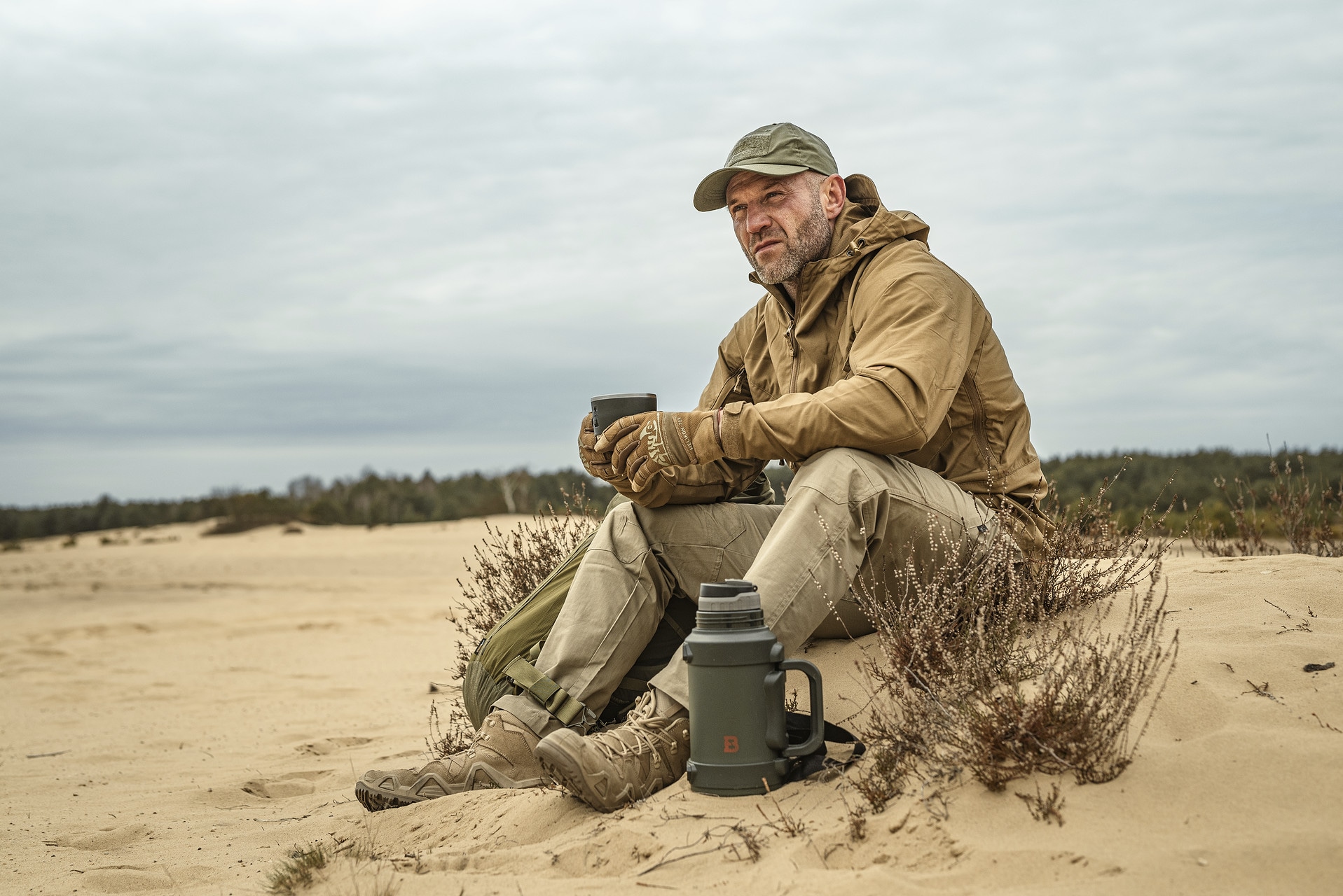 Kurtka Helikon-Tex Pilgrim Anorak - Coyote