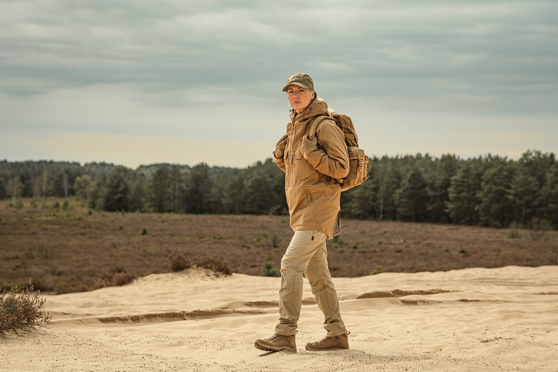 Kurtka Helikon-Tex Pilgrim Anorak - Coyote