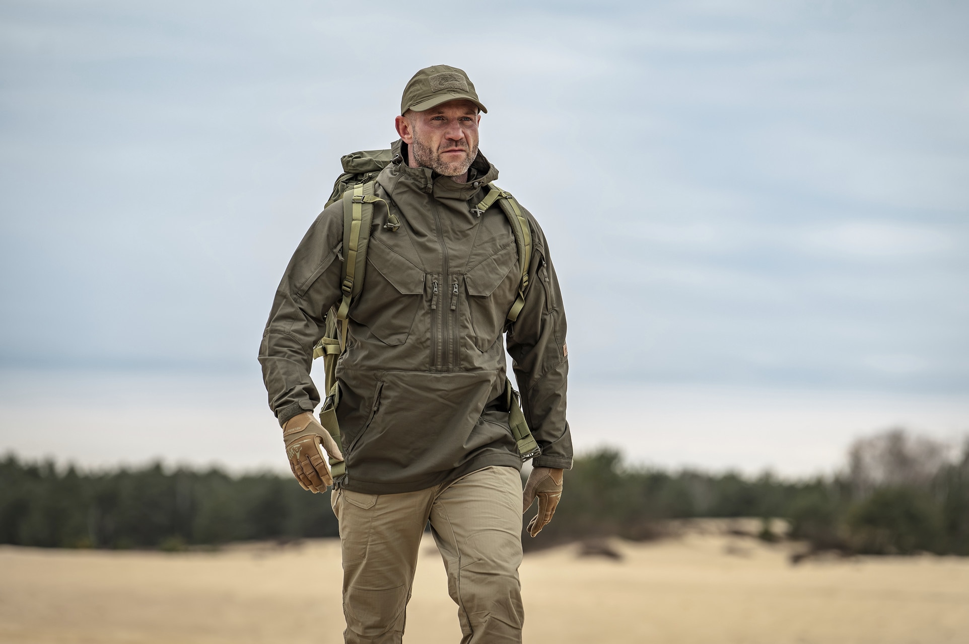 Куртка Helikon Pilgrim Anorak - Taiga Green