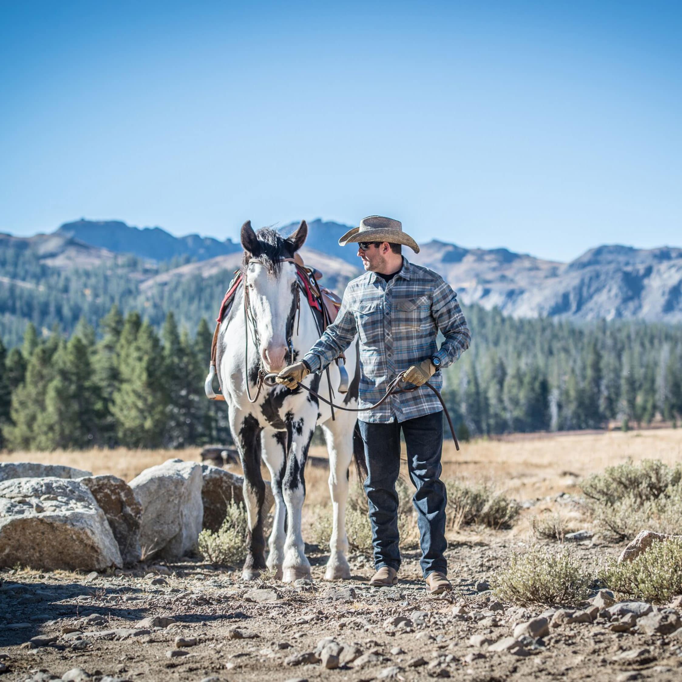 Koszula Helikon-Tex Defender Mk2 Pilgrim - Blue Plaid