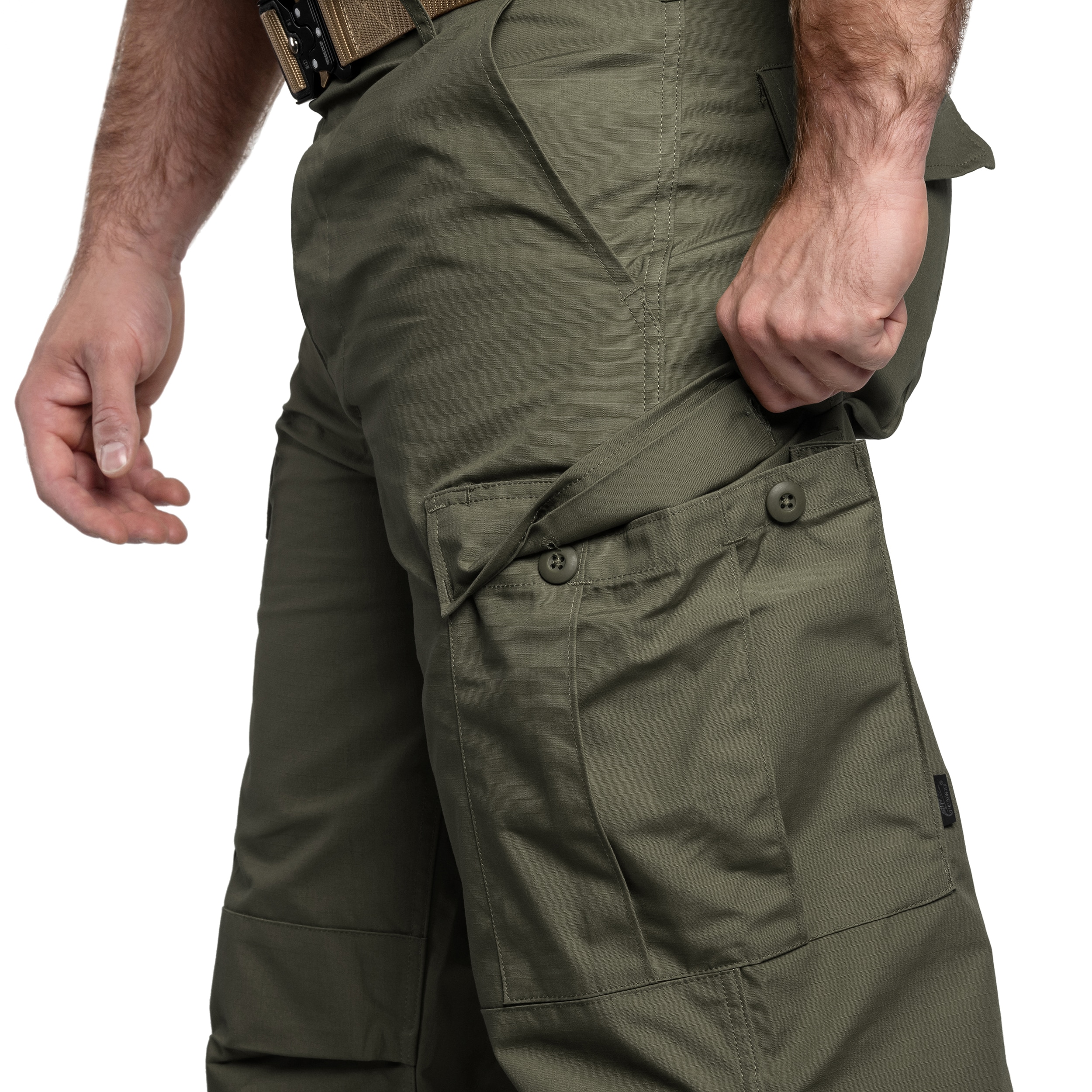 Spodnie Helikon-Tex BDU PolyCotton Rip-Stop - Olive Green