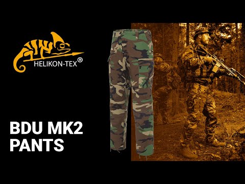 Spodnie Helikon BDU MK2 - Shadow Grey
