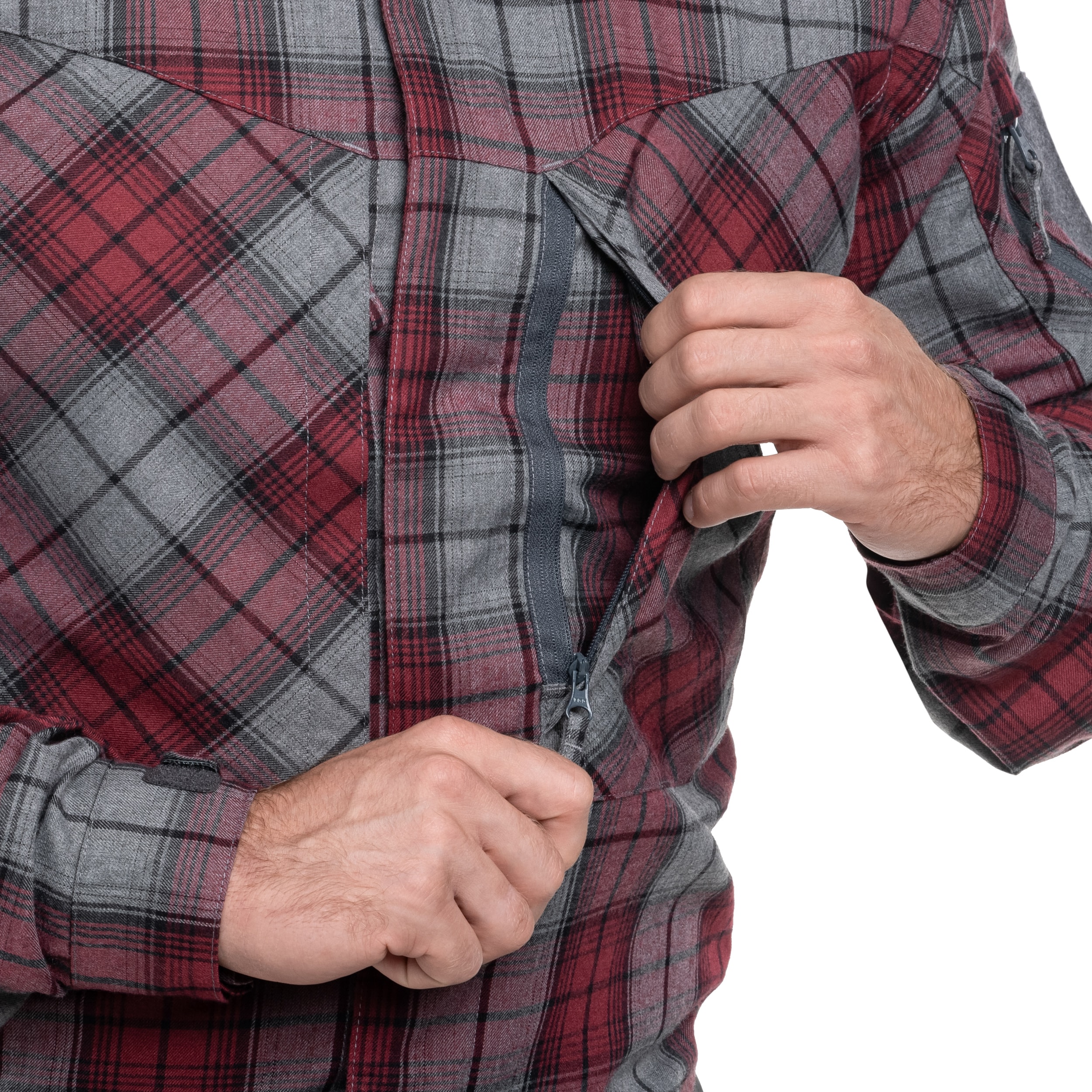 Koszula Helikon-Tex MBDU Flannel - Ruby Plaid