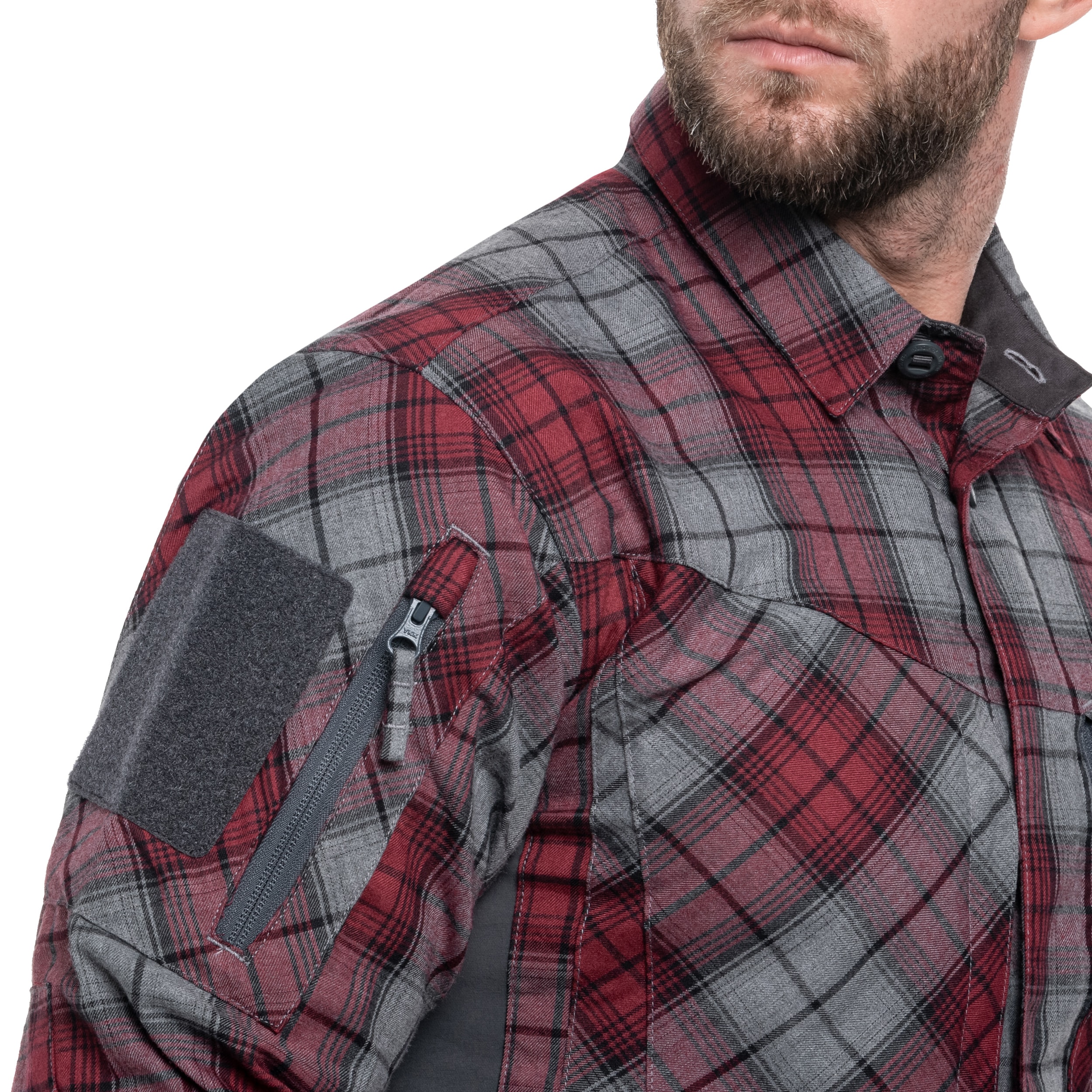 Koszula Helikon-Tex MBDU Flannel - Ruby Plaid