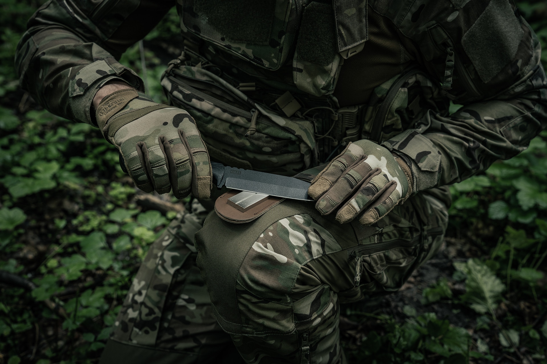 Rękawice Helikon Range Tactical - MultiCam/Coyote
