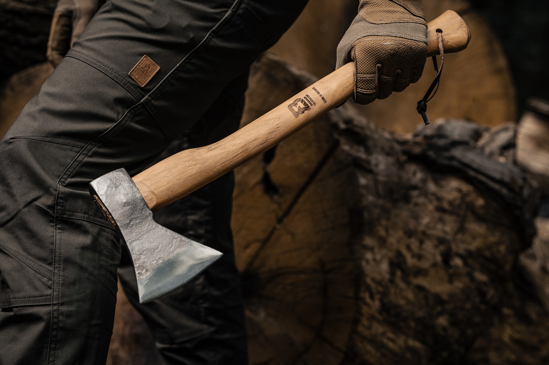 Штани Helikon-Tex Woodsman Штани - Тайга Зелені