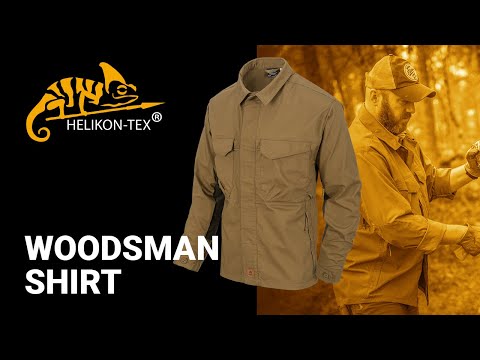 Koszula Helikon Woodsman - Coyote/Taiga Green