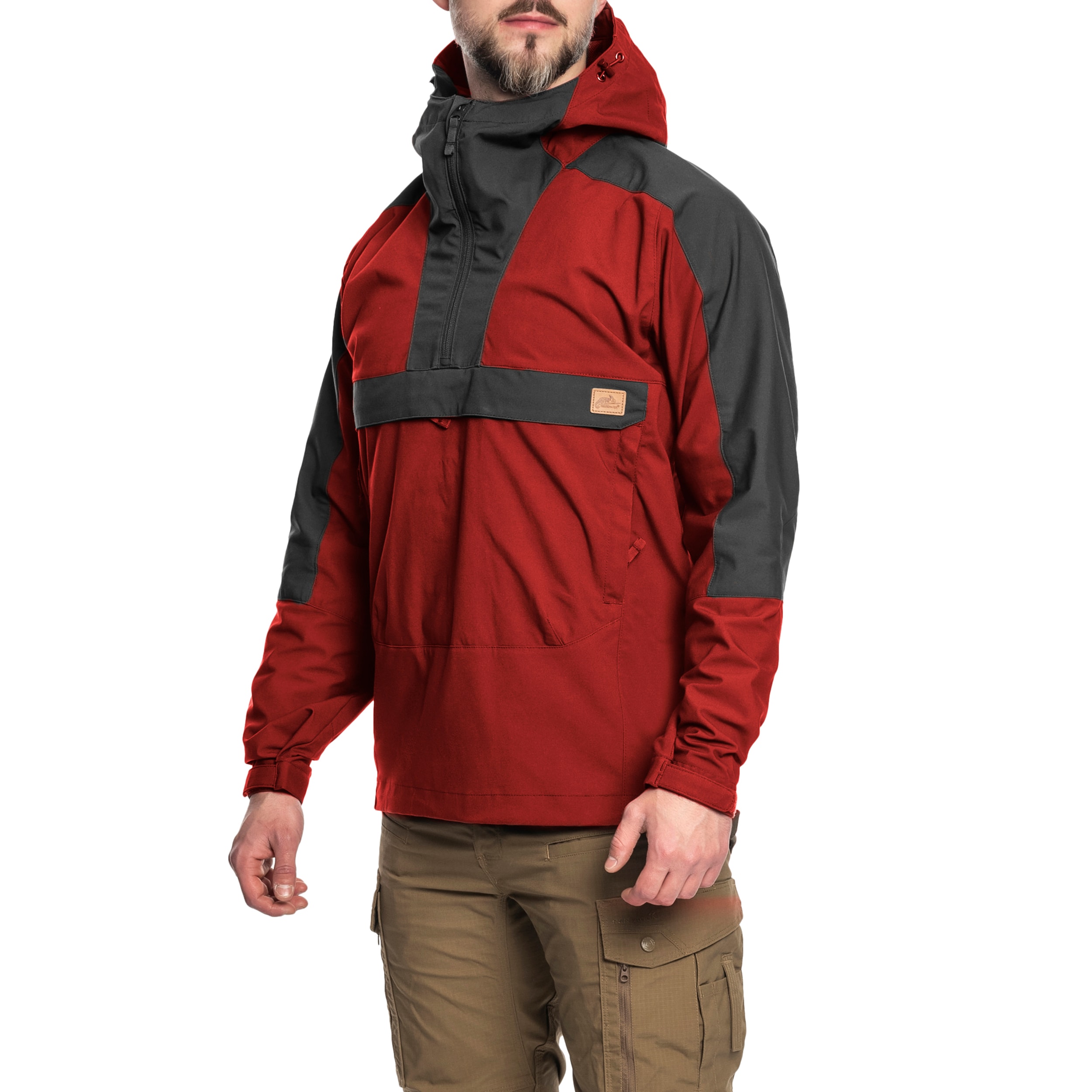 Kurtka Helikon Woodsman Anorak - Crimson Sky/Ash Grey