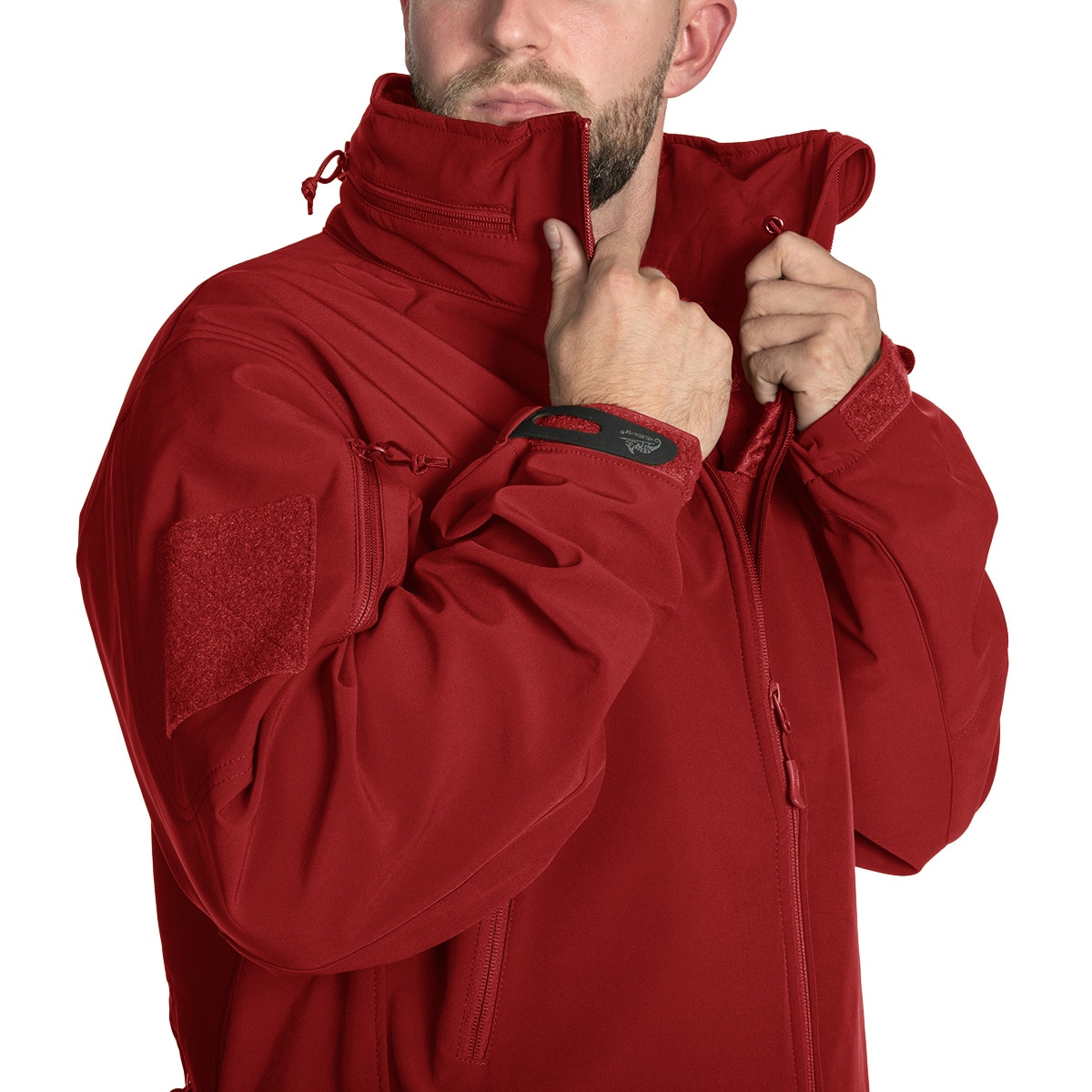 Kurtka Helikon-Tex Gunfighter Softshell Shark Skin Windblocker - Crimson Sky