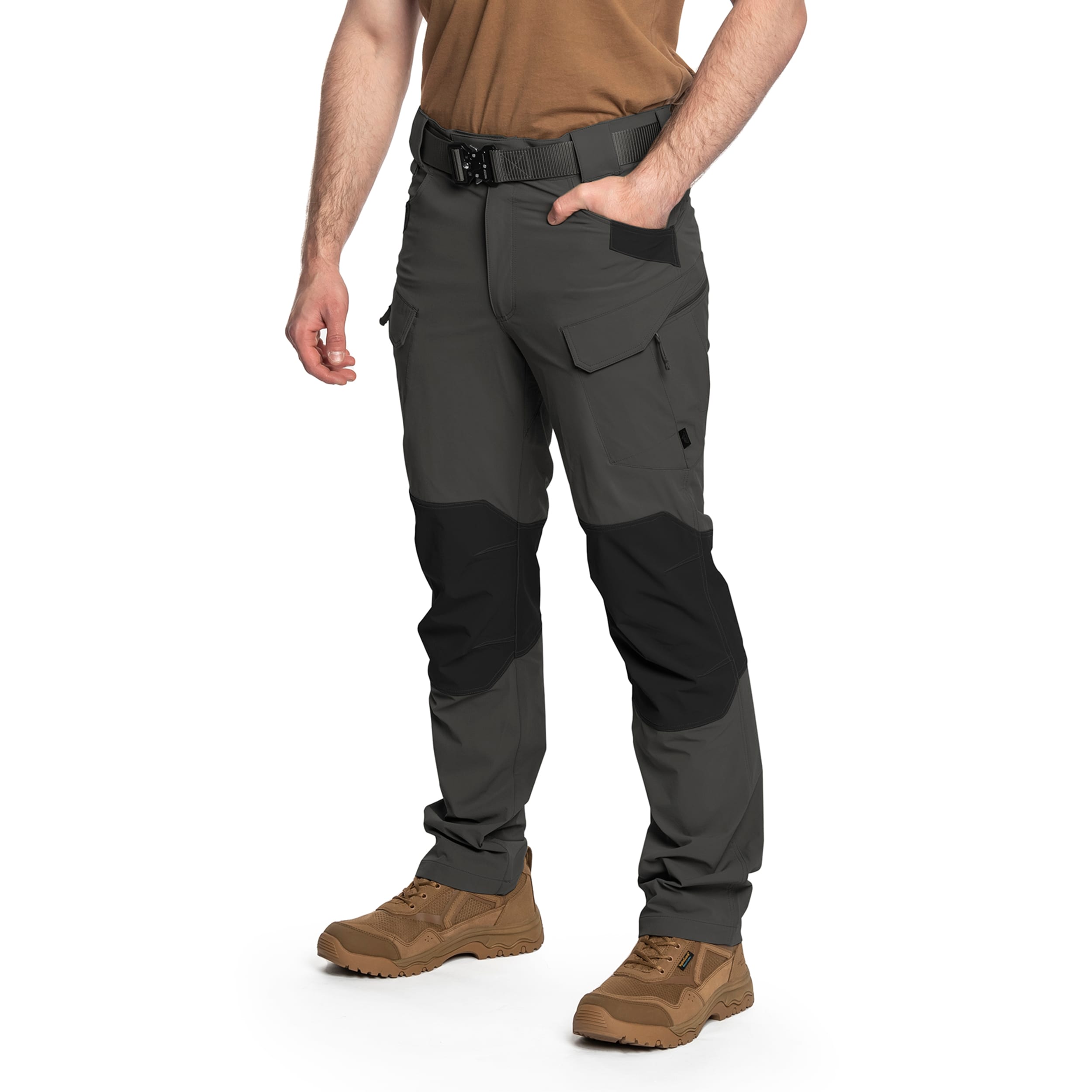 Spodnie Helikon OTP VersaStretch - Ash Grey/Black
