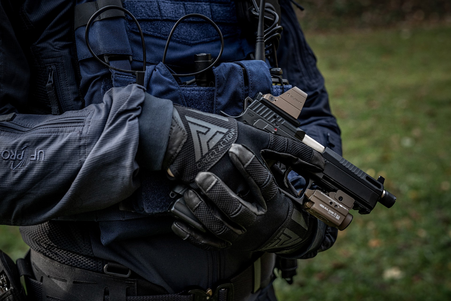 Рукавиці Direct Action Hard Gloves Leather - Black