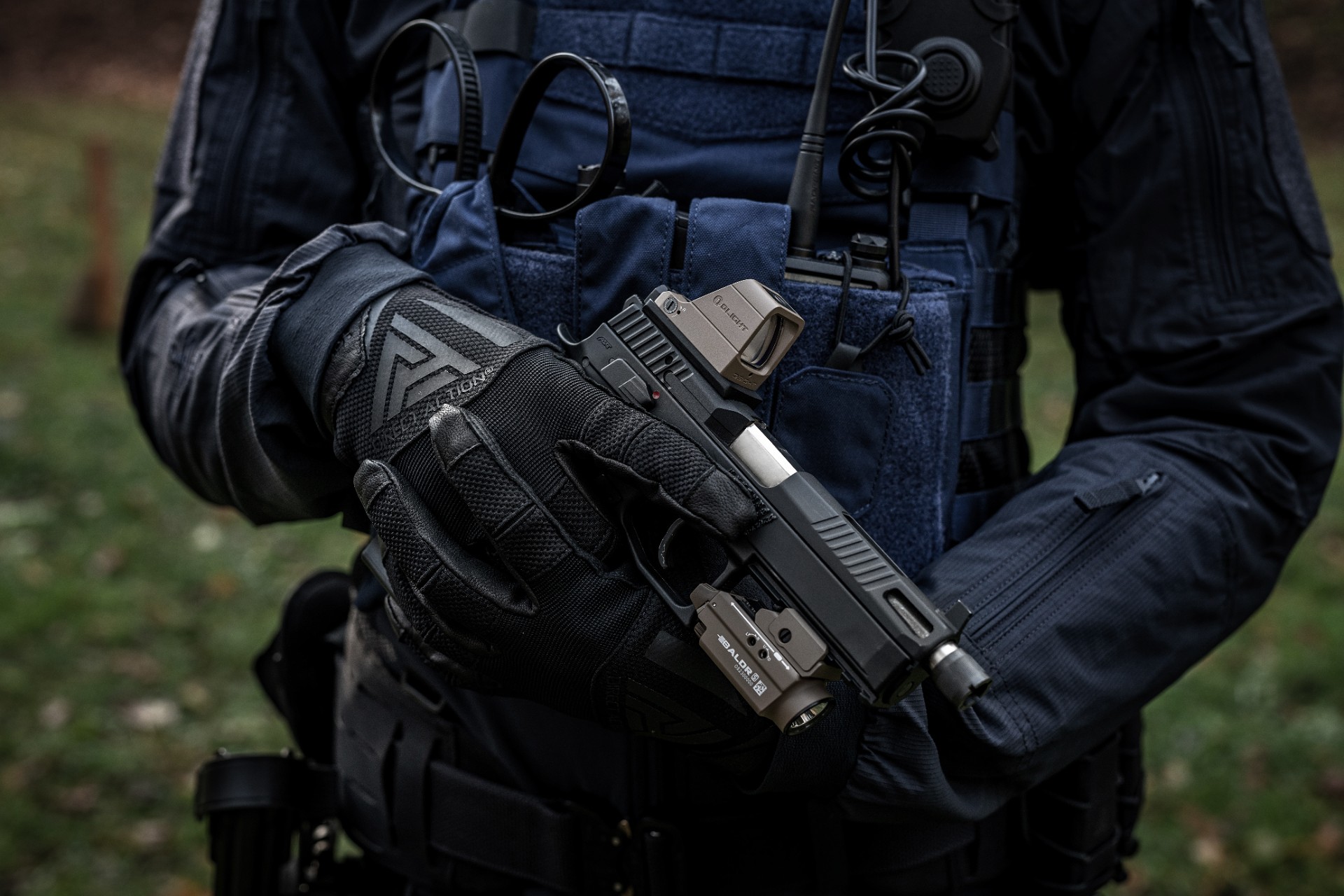 Рукавиці Direct Action Hard Gloves Leather - Black