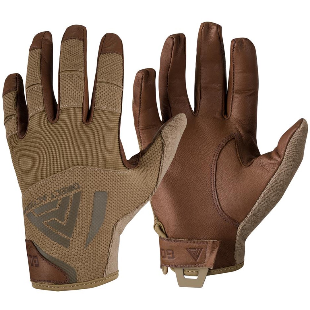 Rękawice Direct Action Hard Gloves Leather - Coyote Brown